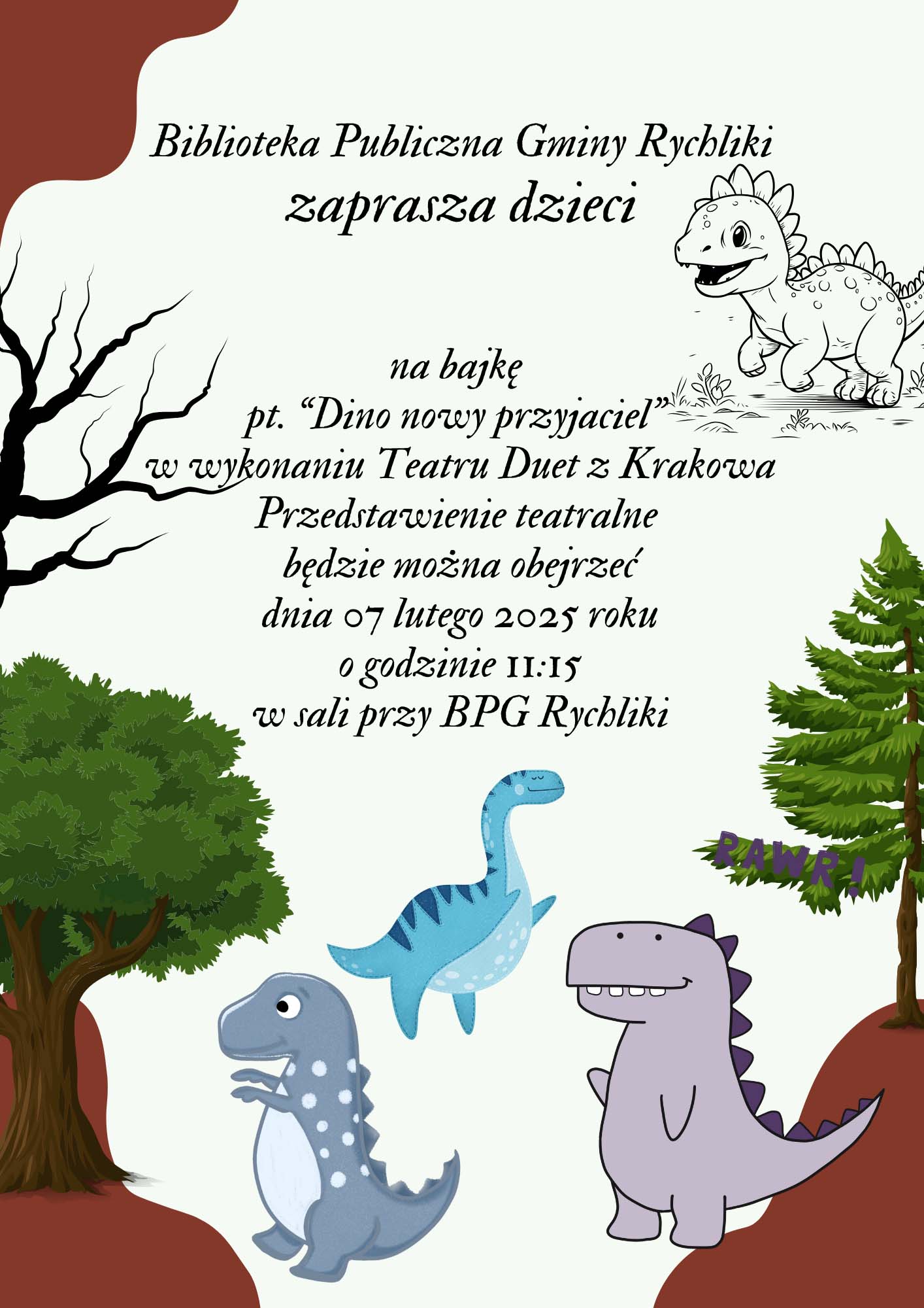 Zapraszamy dzieci na teatr